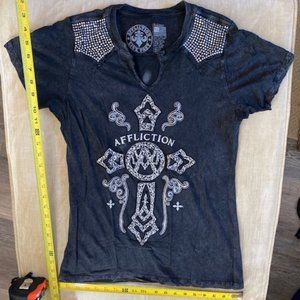 XL Women's Affliction "Vintage" Shirt